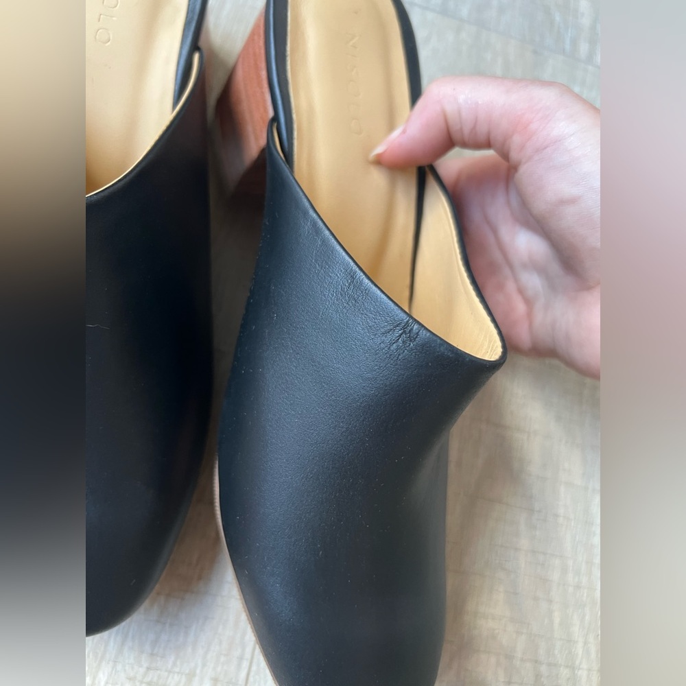 New Nisolo Black All Day Mule leather - Picture 15 of 15